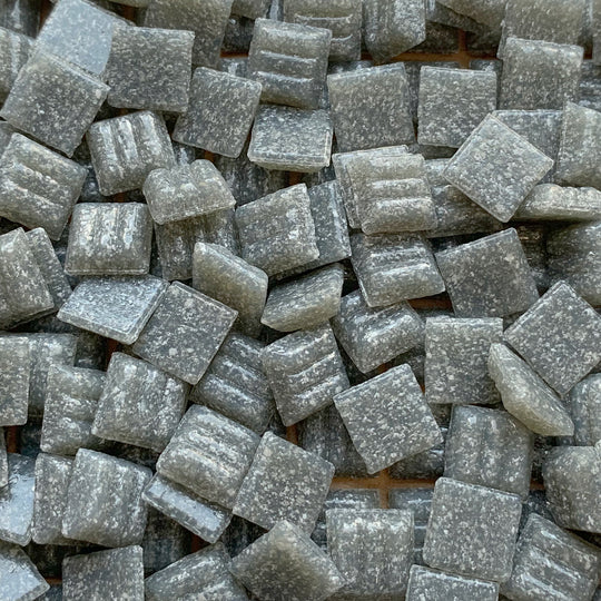 Mozaic din sticlă 10 mm gri închis (vrac)