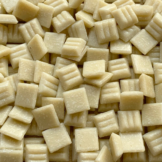 Mozaic din sticlă 10 mm crem (vrac)