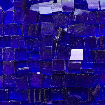 Glasmosaik Tiffany-Glas 10mm  Cobalt