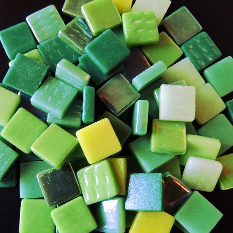 Ottoman 12mm Green Mix