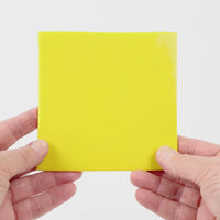 Video showing Morasutti Smalti mosaic tile – yellow – 11.5 x 11.5 cm, rotated to show full tile