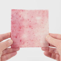 Video showing Morasutti Smalti mosaic tile – coral – 11.5 x 11.5 cm, rotated to show full tile