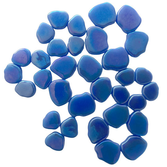 Fleur de Sakura Perlé Bleu Clair