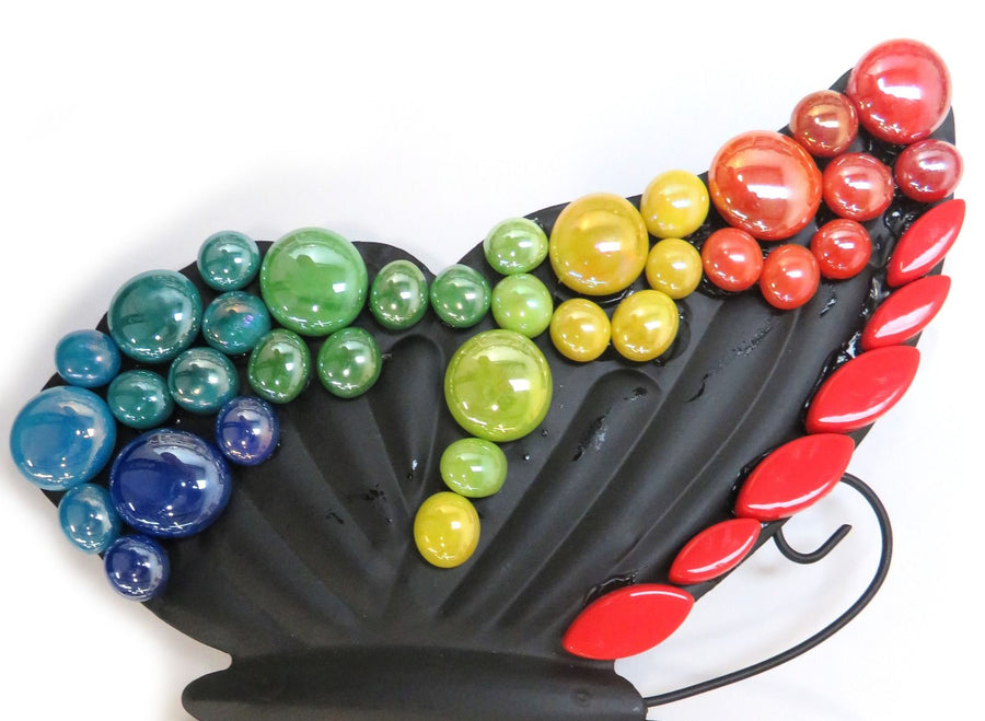 Regenboog Vlinder 24cm
