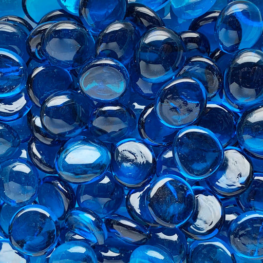 Glasdruppels  16-20mm Kristalturkoois