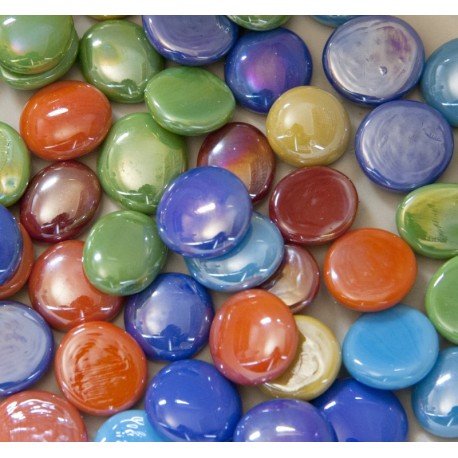 Glasdruppels  16-20mm Tropical Mix