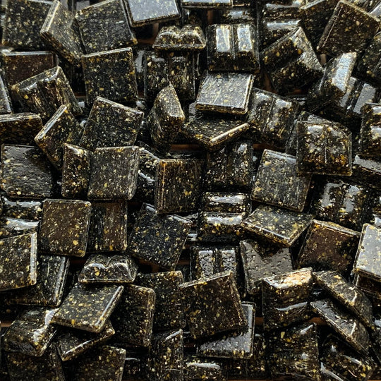 Pâtes de Verre 10mm  Anthracite