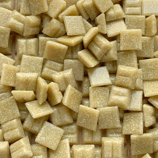 Pâtes de Verre 10mm  Biscuit