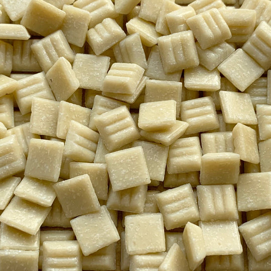 Pâtes de Verre 10mm  Crème