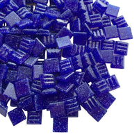 Verre Mosaique - glass mosaic -Glasmosaik-glasmozaïek-Glasmozaiek 10mm Kobalt - mosaicshop