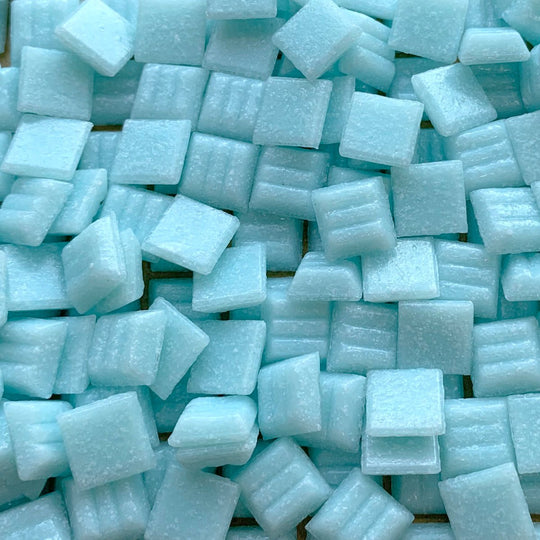 Pâtes de Verre 10mm  Aqua Clair