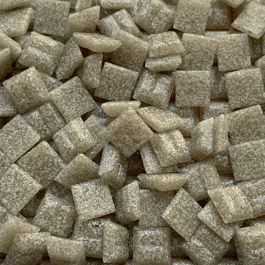 Pâtes de Verre 10mm  Gris Souris