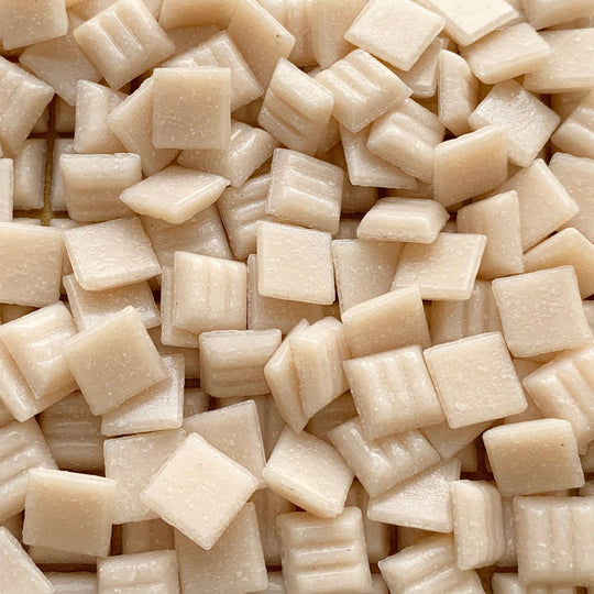 Pâtes de Verre 10mm  Fleur de Pêche