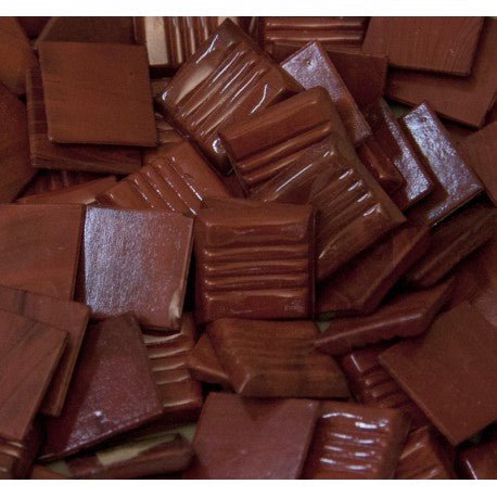 Glass Vitreous 20mm  Bordeaux