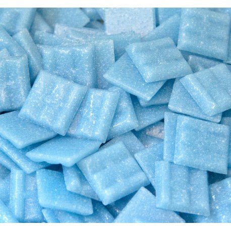 Glasmosaik Standard 20mm  Cyan