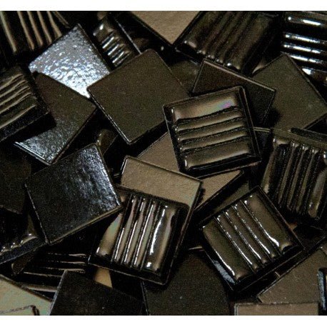 Glasmosaik Standard 20mm  Schwarz