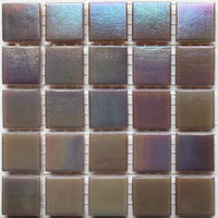 Verre Mosaique - glass mosaic -Glasmosaik-glasmozaïek-Glasmozaiek Iriserend 20mm Lila - mosaicshop