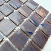 Verre Mosaique - glass mosaic -Glasmosaik-glasmozaïek-Glasmozaiek met Goud Dooradert 20mm Ultraviolet - mosaicshop