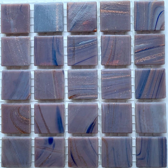 Glasmosaik Gold 20mm  Ultraviolett