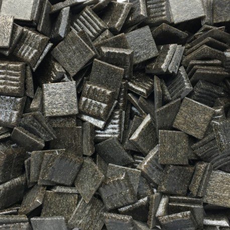 Pâtes de verre Murano 20mm  Anthracite