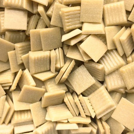 Pâtes de verre Murano 20mm  Crème