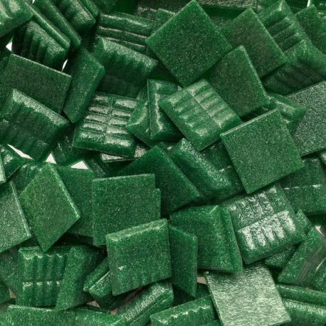 Murano Glass Mosaic 20mm  Moss Green