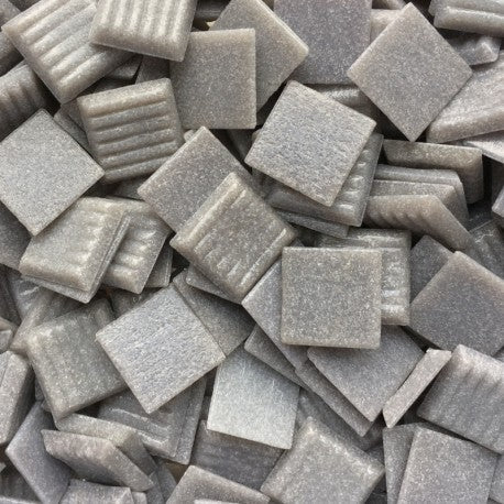 Pâtes de verre Murano 20mm  Gris Fumeux