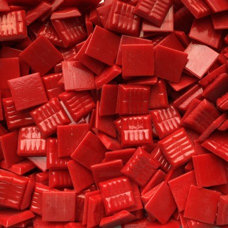 Pâtes de verre Murano 20mm  Rouge