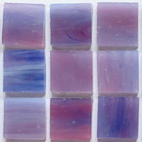 Verre Mosaique - glass mosaic -Glasmosaik-glasmozaïek-Glasmozaiek Tiffany Glacier 20mm Besblauw - mosaicshop