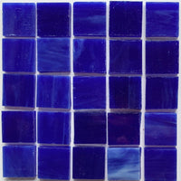Verre Mosaique - glass mosaic -Glasmosaik-glasmozaïek-Glasmozaiek Tiffany Glacier 20mm Diepzee - mosaicshop