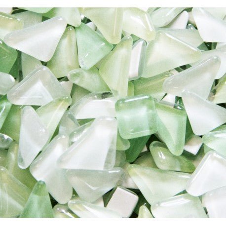 Soft Glas  Frühlingsgrün-Mix