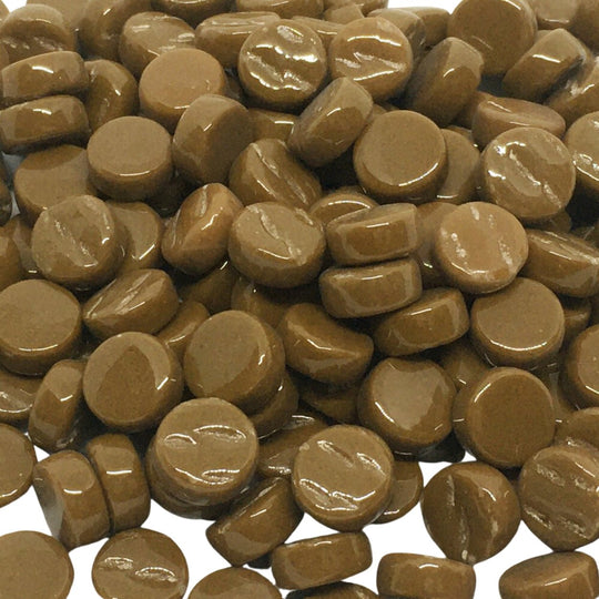 Mini Pastilles De Verre 8mm Café