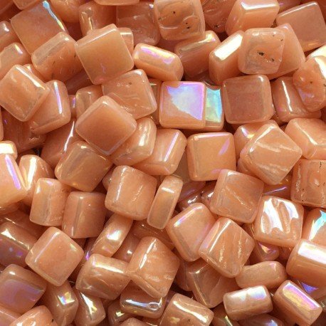 Ottoman Parelmoer 8mm Abrikoos