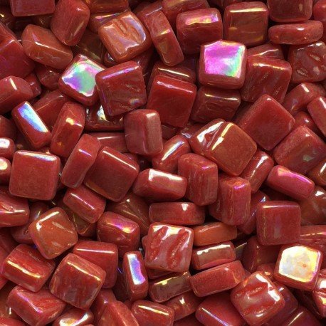 Ottoman Parelmoer 8mm Bloedrood