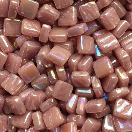 Ottoman Parelmoer 8mm Donkerroze