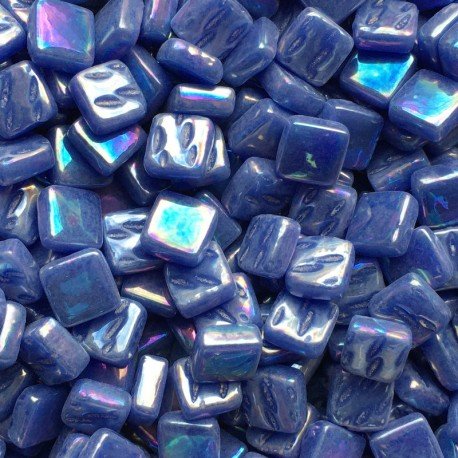 Ottoman Parelmoer 8mm Warm Blauw