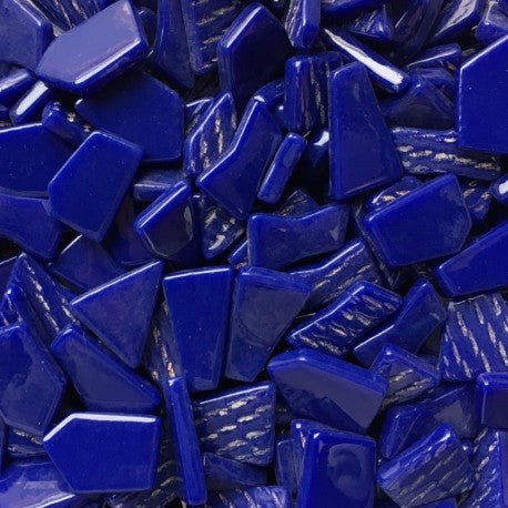 Ottoman Puzzle  Bleu Royal