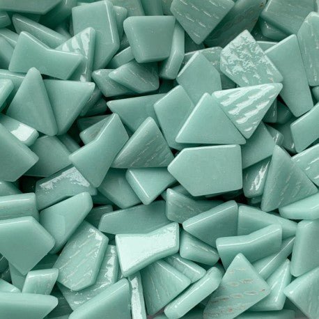 Ottoman Puzzle  Cyan Clair