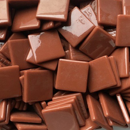 Pâte de Verre 25mm Chestnut