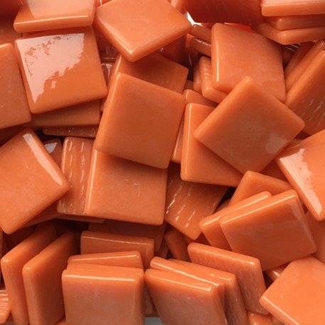 Pâte de Verre 25mm Mandarijn