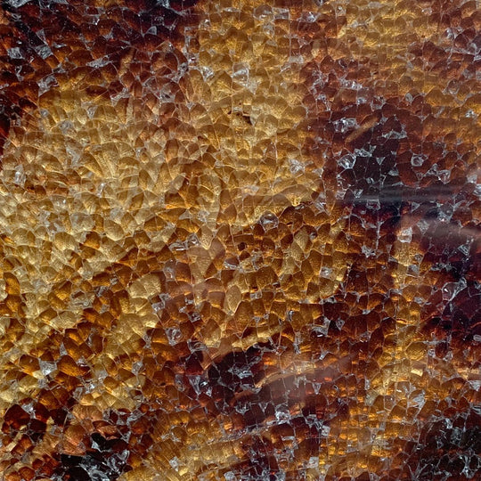 Safety Glass Marmer Bruin