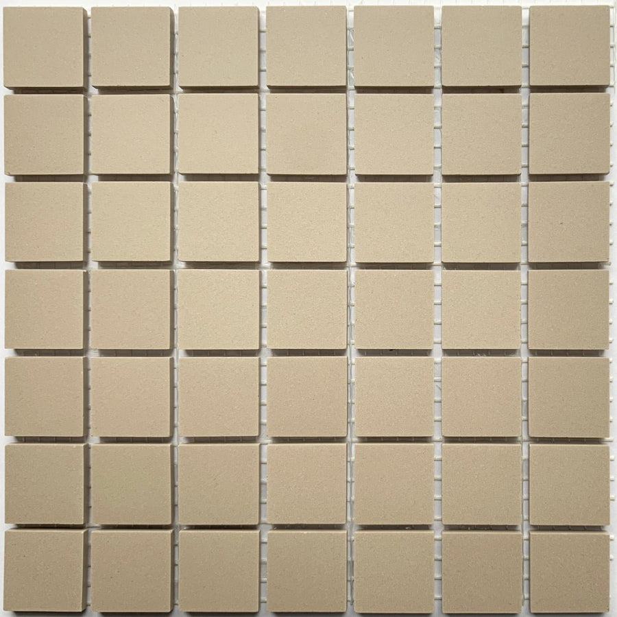 Winckelmans Linen – matte mozaïektegels van 20x20 mm op gaas